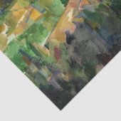 Paul Cezanne - Mont Sainte-Victoire Seidenpapier (Detail)