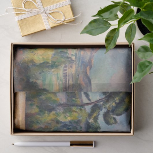 Paul Cezanne - Mont Sainte-Victoire Seidenpapier (Geschenk)