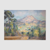 Paul Cezanne - Mont Sainte-Victoire Seidenpapier (Vorderseite)