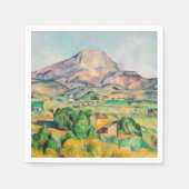 Paul Cezanne - Mont Sainte-Victoire Serviette (Vorderseite)