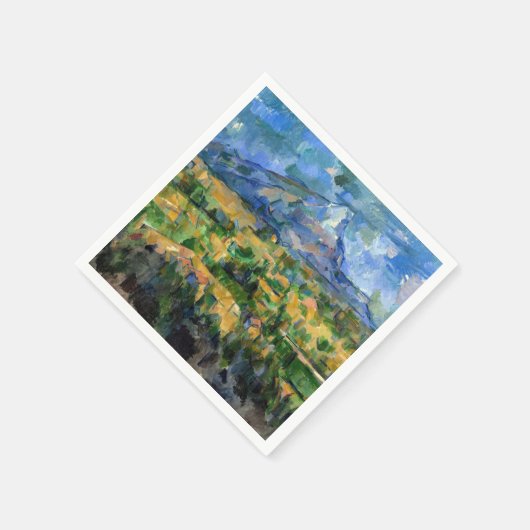Paul Cezanne - Mont Sainte-Victoire Serviette (Ecke)
