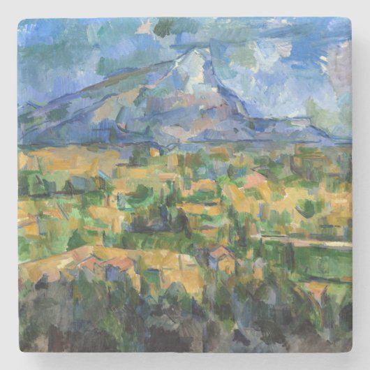 Paul Cezanne - Mont Sainte-Victoire Steinuntersetzer (Vorderseite)