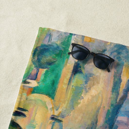 Paul Cezanne - Mont Sainte-Victoire Strandtuch (Beispiel)