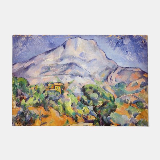 Paul Cezanne - Mont Sainte-Victoire, Tholonet Road Fußmatte (Vorderseite)