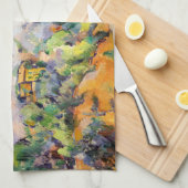 Paul Cezanne - Mont Sainte-Victoire, Tholonet Road Geschirrtuch (Viertel Falte)