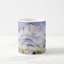 Paul Cezanne - Mont Sainte-Victoire, Tholonet Road Kaffeetasse