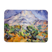 Paul Cezanne - Mont Sainte-Victoire, Tholonet Road Magnet (Horizontal)