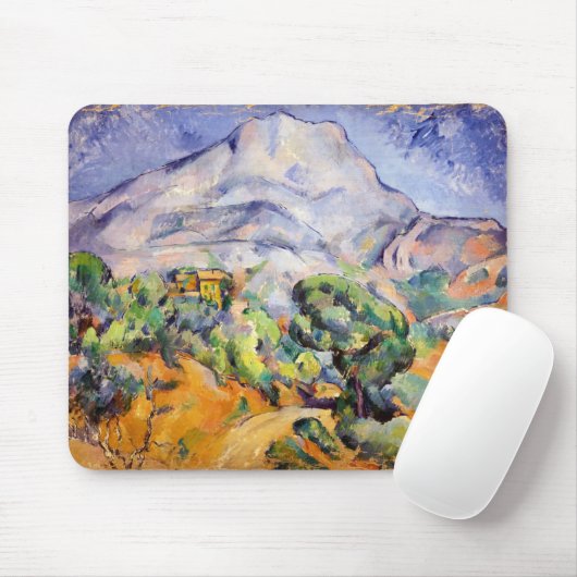 Paul Cezanne - Mont Sainte-Victoire, Tholonet Road Mousepad (Mit Mouse)