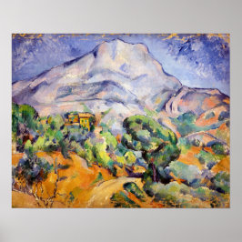 Paul Cezanne - Mont Sainte-Victoire, Tholonet Road Poster