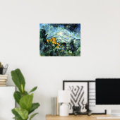 Paul Cezanne Mont Sainte-Victoire und Château Noir Poster (Heimbüro)