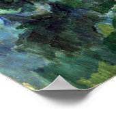 Paul Cezanne Mont Sainte-Victoire und Château Noir Poster (Ecke)