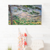 Paul Cezanne - Mont Sainte-Victoire und große Kief Banner (Insitu)