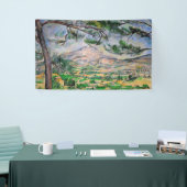 Paul Cezanne - Mont Sainte-Victoire und große Kief Banner (Messeveranstaltung)