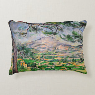 Paul Cezanne - Mont Sainte-Victoire und große Kief Dekokissen