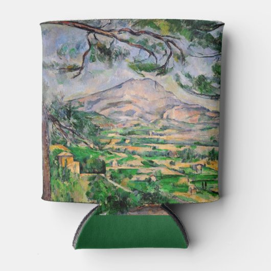 Paul Cezanne - Mont Sainte-Victoire und große Kief Dosenkühler (Vorderseite)