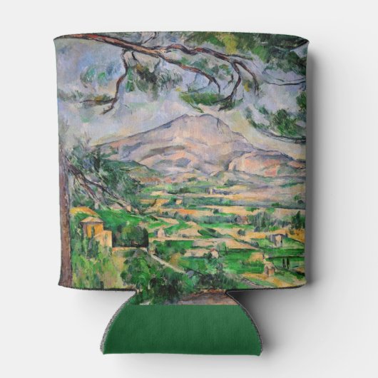 Paul Cezanne - Mont Sainte-Victoire und große Kief Dosenkühler (Rückseite)