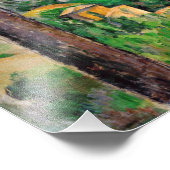 Paul Cezanne - Mont Sainte-Victoire und große Kief Fotodruck (Ecke)