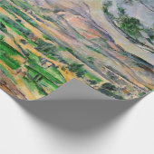 Paul Cezanne - Mont Sainte-Victoire und große Kief Geschenkpapier (Ecke)