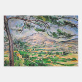 Paul Cezanne - Mont Sainte-Victoire und große Kief Geschenkpapier Set (Vorderseite 3)
