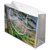 Paul Cezanne - Mont Sainte-Victoire und große Kief Große Geschenktüte (Rückseite Schrägansicht)