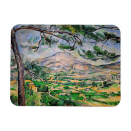 Paul Cezanne - Mont Sainte-Victoire und große Kief Magnet