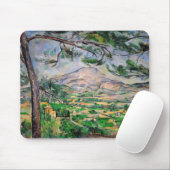 Paul Cezanne - Mont Sainte-Victoire und große Kief Mousepad (Mit Mouse)