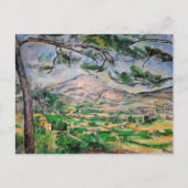 Paul Cezanne - Mont Sainte-Victoire und große Kief Postkarte (Vorderseite)