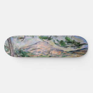 Paul Cezanne - Mont Sainte-Victoire und große Kief Skateboard