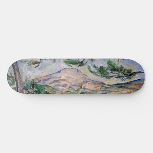 Paul Cezanne - Mont Sainte-Victoire und große Kief Skateboard (Horizontal)
