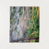 Paul Cezanne - Mont Sainte-Victoire und große Kief Wandteppich (Vorderseite)