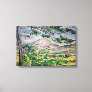 Paul Cezanne - Mont Sainte-Victoire und große Pini Leinwanddruck