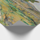 Paul Cezanne - Mont Sainte-Victoire und Viadukt Geschenkpapier (Ecke)