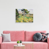 Paul Cezanne - Mont Sainte-Victoire und Viadukt Leinwanddruck (Insitu (Wohnzimmer))