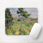 Paul Cezanne - Mont Sainte-Victoire und Viadukt Mousepad (Mit Mouse)