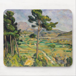 Paul Cezanne - Mont Sainte-Victoire und Viadukt Mousepad