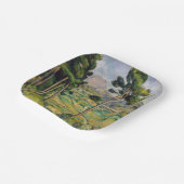 Paul Cezanne - Mont Sainte-Victoire und Viadukt Pappteller (Gewinkelt)