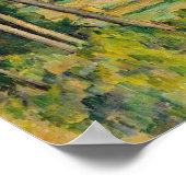 Paul Cezanne - Mont Sainte-Victoire und Viadukt Poster (Ecke)