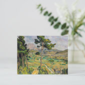 Paul Cezanne - Mont Sainte-Victoire und Viadukt Postkarte (Stehend Vorderseite)