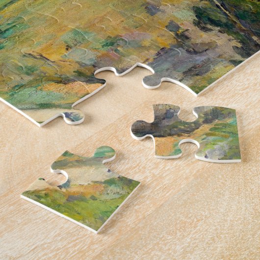 Paul Cezanne - Mont Sainte-Victoire und Viadukt Puzzle (Seite)