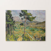 Paul Cezanne - Mont Sainte-Victoire und Viadukt Puzzle (Horizontal)