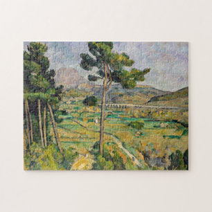 Paul Cezanne - Mont Sainte-Victoire und Viadukt Puzzle