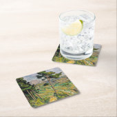 Paul Cezanne - Mont Sainte-Victoire und Viadukt Rechteckiger Pappuntersetzer (Vor Ort)