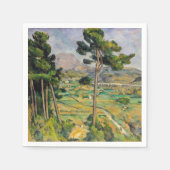 Paul Cezanne - Mont Sainte-Victoire und Viadukt Serviette (Vorderseite)