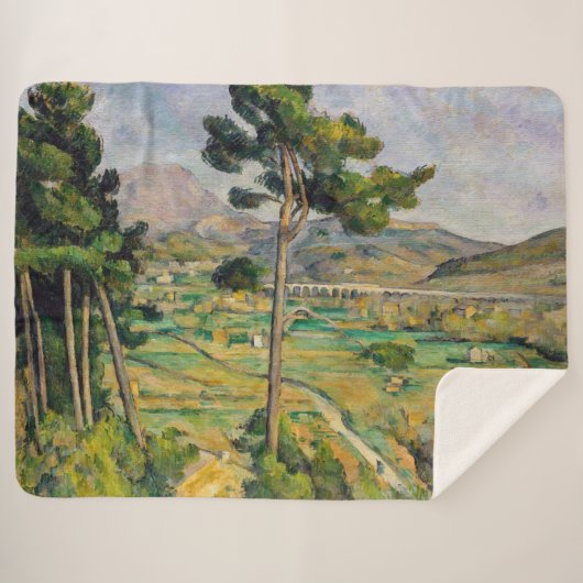 Paul Cezanne - Mont Sainte-Victoire und Viadukt Sherpadecke (Vorderseite (Horizontal))