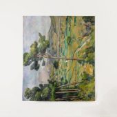 Paul Cezanne - Mont Sainte-Victoire und Viadukt Wandteppich (Vorderseite)