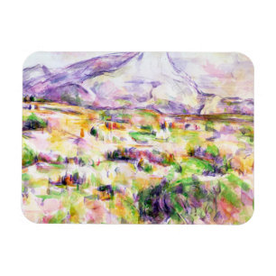 Paul Cezanne Mont Sainte-Victoire von Les Lauve Magnet