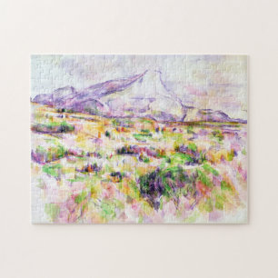 Paul Cezanne Mont Sainte-Victoire von Les Lauve Puzzle
