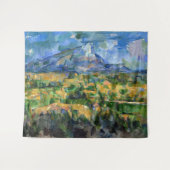 Paul Cezanne - Mont Sainte-Victoire Wandteppich (Vorderseite (Horizontal))