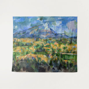Paul Cezanne - Mont Sainte-Victoire Wandteppich