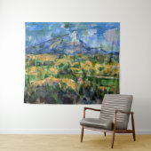 Paul Cezanne - Mont Sainte-Victoire Wandteppich (Beispiel (Horizontal))